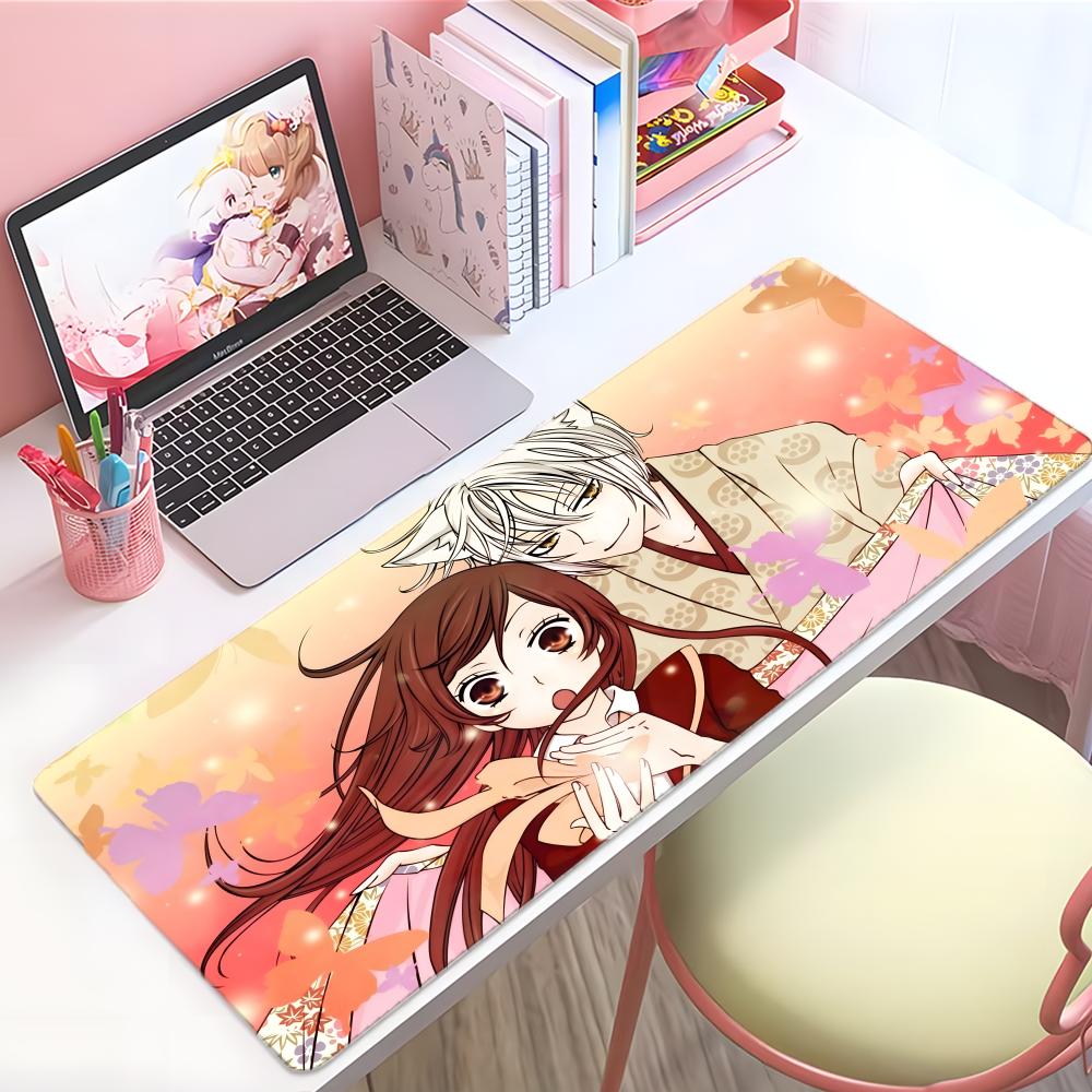 Animation Romantic Kkamisama Kiss Mouse Pad Large Thick Desk Pad Stitched Edges Gaming Mouse Mat For Pc