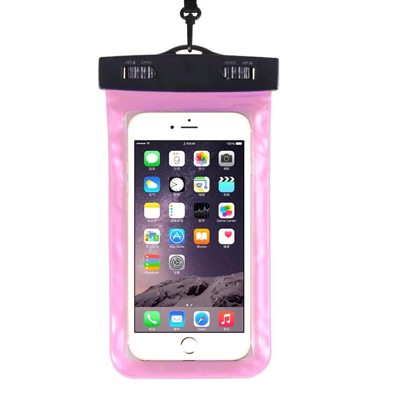 Waterproof Phone Pouch with Armband and Lanyard