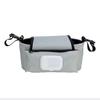 Stroller Bag Baby Diaper Mummy Bag Large Capacity Stroller Organizer Cup Holder Feeding Bottle Stroller Accessories Hanging Bag