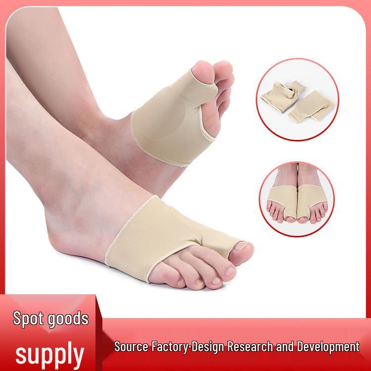 

В наличии Корректор вальгусной деформации большого пальца стопы - Высокоэластичный, Удобный рукав-протектор для передней части стопы Medium чёрный