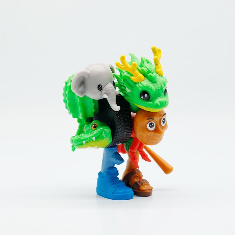 Tungtungtungsahur Creative Game Character Model Desktop Decoration Ornament