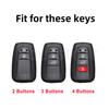 Soft TPU Key Case Keyless Protection Cover  For Toyota Corolla 4Runner Highlander RAV4 Camry Prius Auto Shell Fob Holder Bag