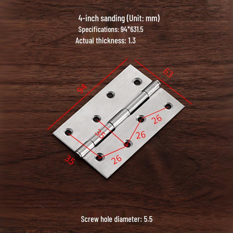 Mini-Scharniere aus Edelstahl für Koffer, Geschenkboxen, Holztüren und Schränke