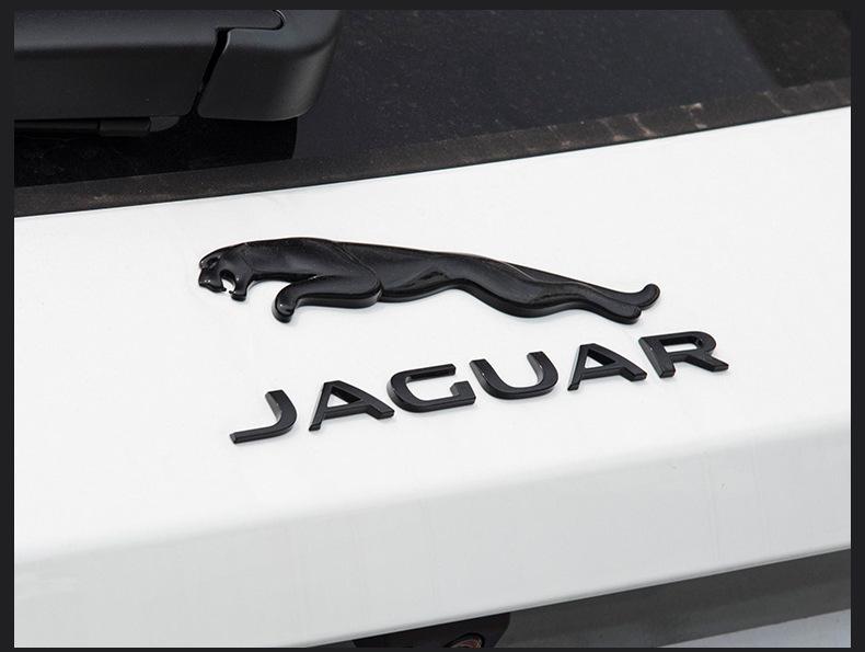 Jaguar P200 P250 P300 XE XJ XF P350 Modified Car Tail Emblem & Lettering