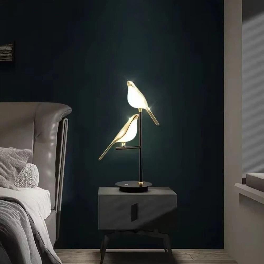 Exquisite Appearance Contemporary Wall Lamp Soft Light Light Luxury Decor Bird Wall Sconce Bedside