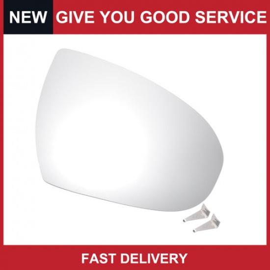 Car Right Passenger Side Mirror Glass Heated for Hyundai TUCSON 2015- New