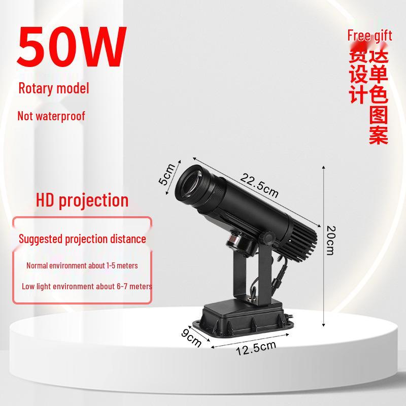 Outdoor Pattern Projection Light - Industrial Warning & Decorative Lighting