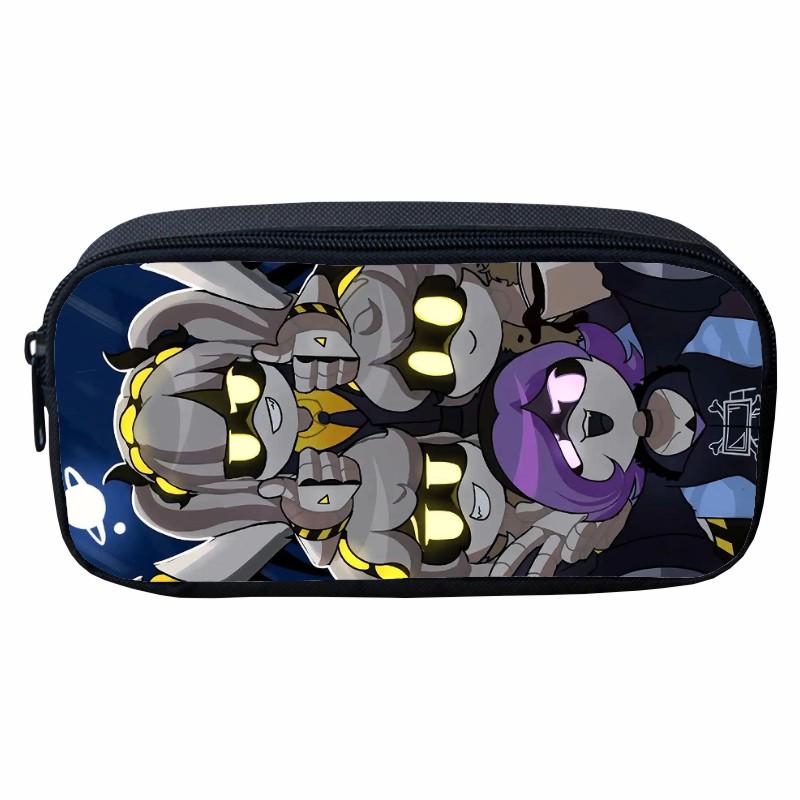 Murder Drones Cartoon Pencil Case for Kids - Stylish Storage Stationery Box