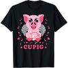 Valentine's Day Cupig - Cute Pig Lover Cupid Pun T-Shirt