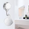 3 PCS Silver Suction Cup Hook Durable Robe Hook Convenient Towel Rack  Bathroom Kitchen Bedroom