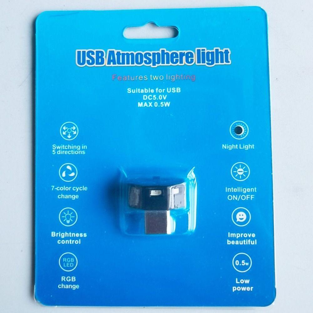 Type C Atmosphere Light 8 Different Colors Little Night Light New Ambient Light  Computer