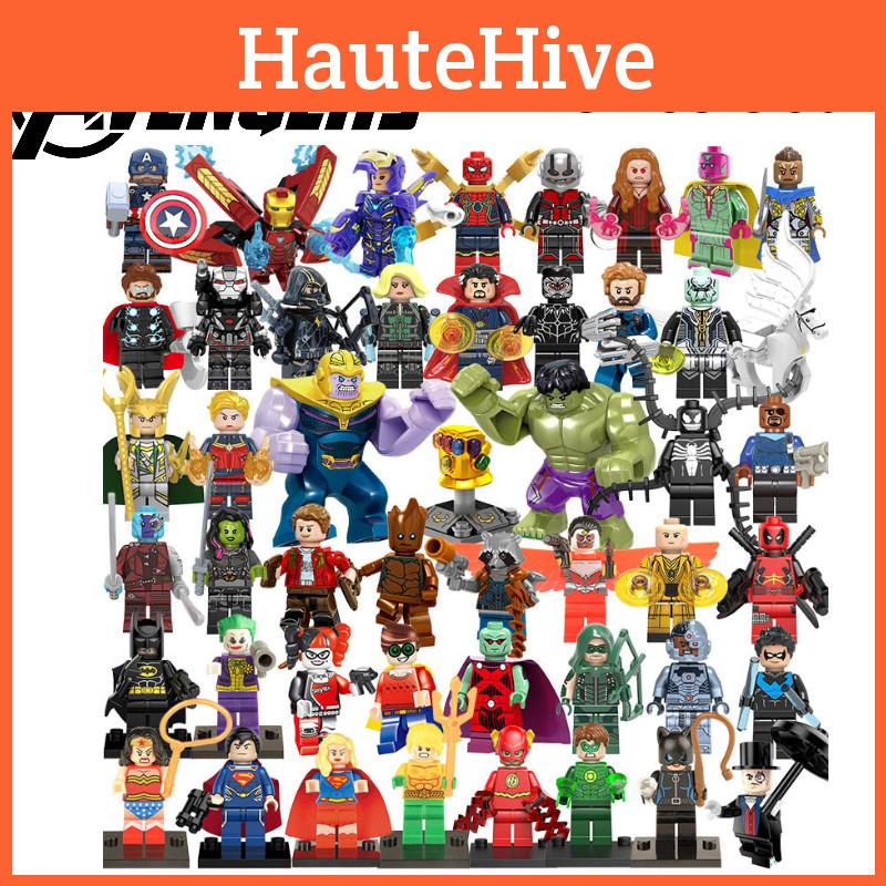 High-quality Abs Plastic Superhero Moc Building Blocks Toy Set Diy For Kids