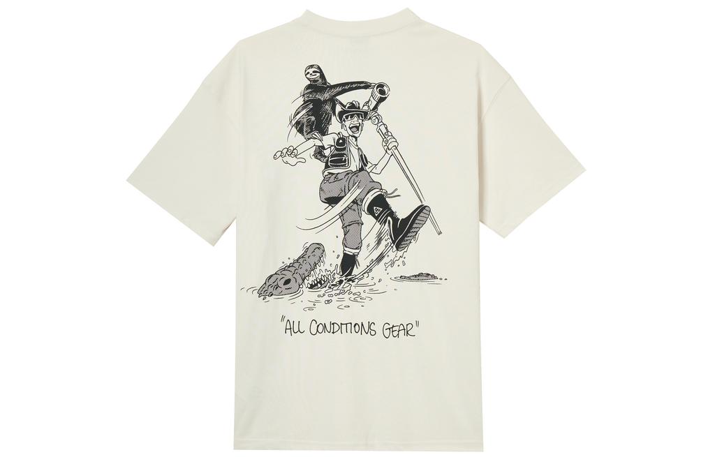 Nike ACG DRI FIT SS25 T Shirt Men's Ecru HJ0801-030