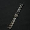 Stainless Steel Tank Band for Samsung Watch 5/7/8 Gen - Men's Link Style