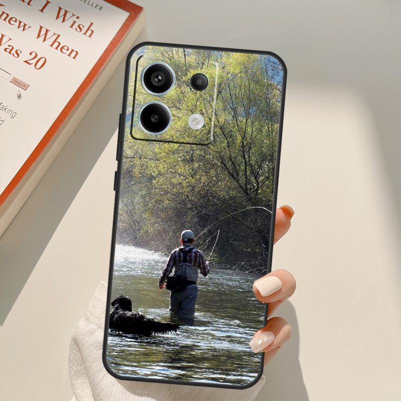

Hunting Animal and Fishing Man Funda For Xiaomi Redmi Note 13 10 11 12 14 15 Pro Plus Case For Redmi 15 15C 13C 12C 10C 14C Redmi Note 13 4G