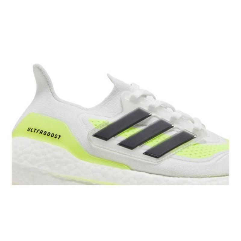 adidas UltraBoost 21 'White Solar Yellow' FY0401 Women's Shoes