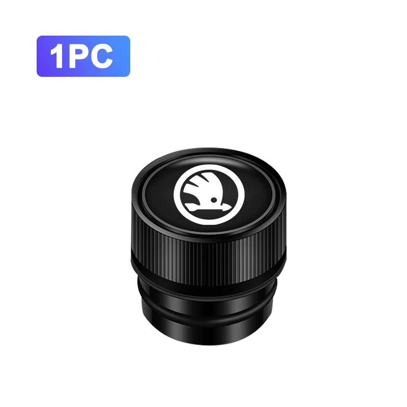 2025 Hot Car Cigarette Lighter Cover DustProof Decoration Cap For Skoda Fabia Superb Yeti Octavia Enyaq Rapid Kodiaq Kamiq Karoq