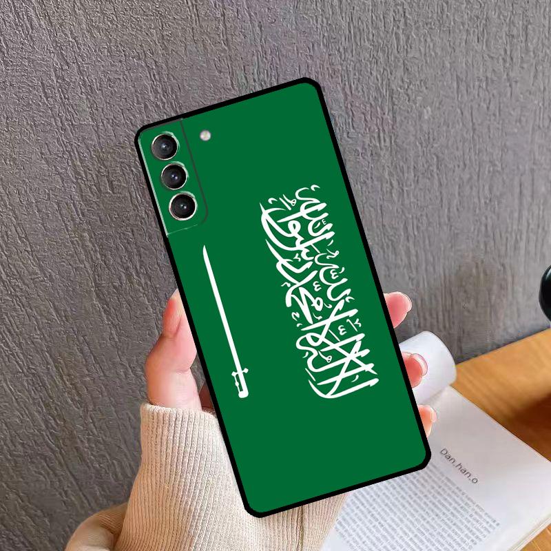 Kingdom of Saudi Arabia Flag Phone Case For Samsung Galaxy S25 S26 Ultra S20 S21 S22 S23 S24 Plus S10 S25 FE Back Cover