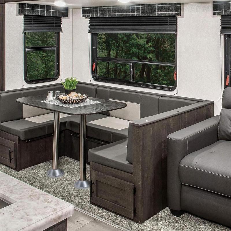 Suport de masă pentru RV cu șuruburi Piedestale de picior de masă de înlocuire pentru bază de masă pentru RV Suport cu flanșă pentru piedestal din aluminiu pentru provizii pentru vehicule