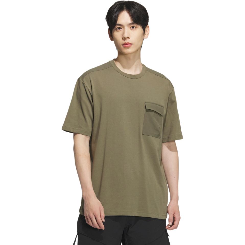 Adidas T Shirt Men s Strata Olive Green JM2063- L