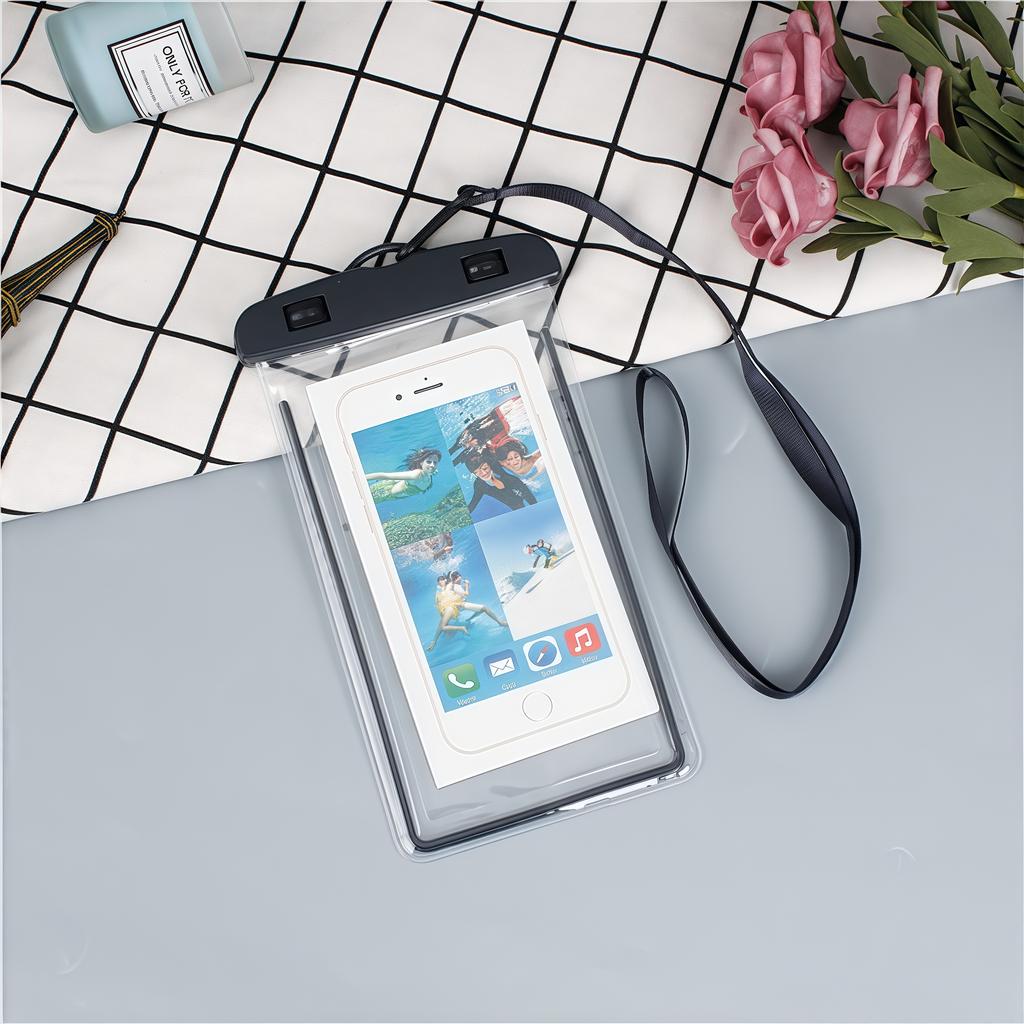 Waterproof Phone Pouch for iPhone Samsung Up To 6.8 Inch Swimming Beach Snow Underwater Protection Floating Dry Bag FU