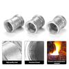 Stainless Steel Connector Adapter Coupler Female Threaded Pipe Adapter Double Sleeve Connection Nipple Easy to Install