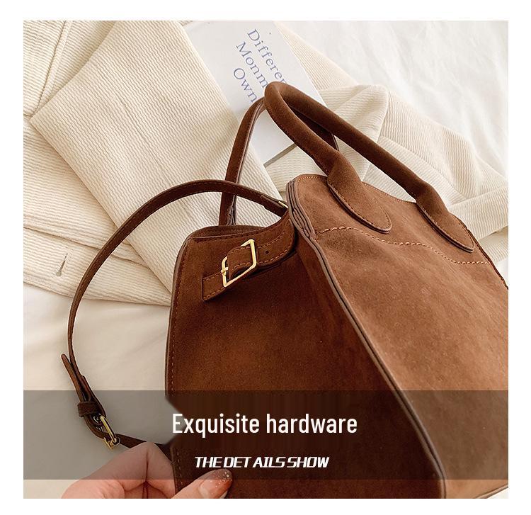 Women's Large-Capacity Tote Bag - Versatile Crossbody Handbag for Autumn/Winter 2024