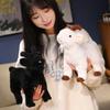 Amazon Simulation Goat Doll Plush Toy Black Goat Doll Child Companionship Soothing Rag Doll Aries
