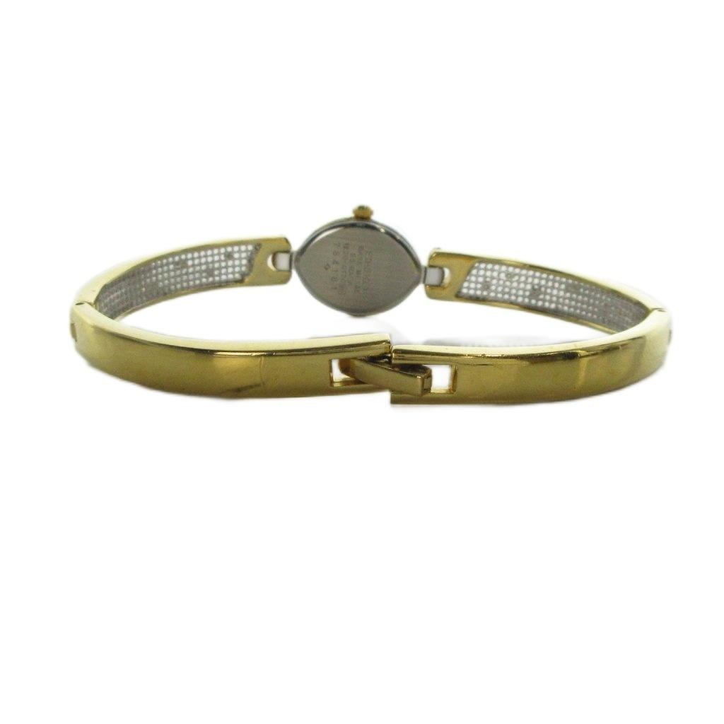 Seiko SEIKO Bracelet Bangle White Gold 1E20-6120 Wristwatch, Watch, Watch, Quartz, Dial, Color, GY18 /MQ Women's