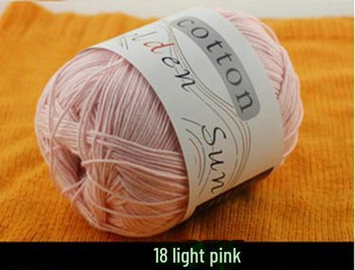 Hand-Woven Children's Cotton Yarn: Mixing Baby, Medium, and Thin Varieties