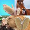 1Pcs Handheld Horse Grooming Brush Shedding Cleaning Tool Horse Hair Scrapers  for Daily Grooming