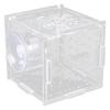 Fish Isolation Box Acrylic Fish Breeding Box Aquarium Hatchery for Baby Fishes ShrimpSingle Mini