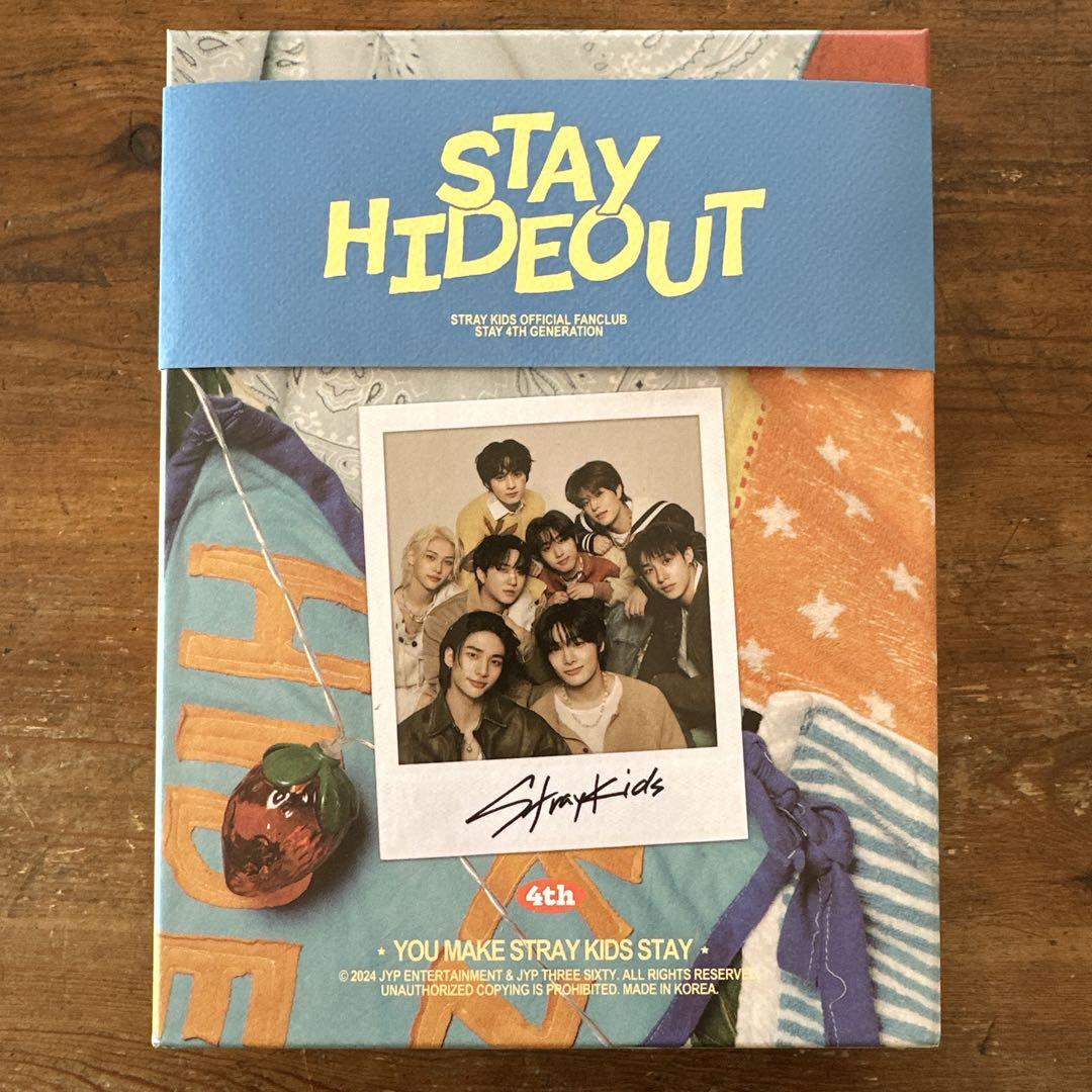

[USED] Stray Kids STAY HIDEOUT 4th Fan Club Goods