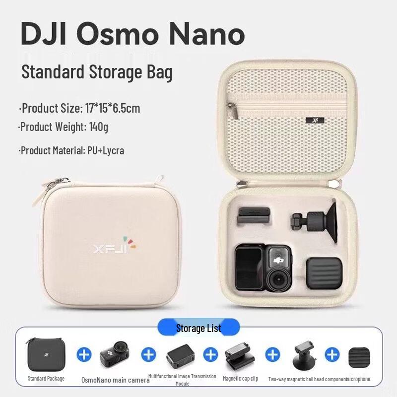 XFJI Hard Shell Case for DJI Osmo Nano