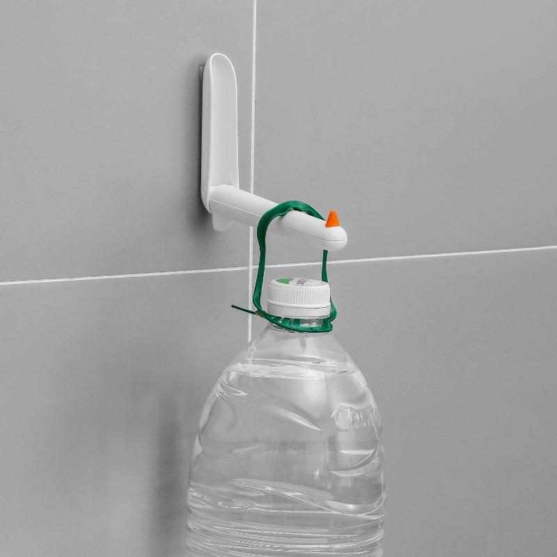 Cute Birds Shape Storage Organizer Clothes Hanger Wall Mounted Free Punch Hanger Storage Rack Laundry Room Clothes Hanger Holder