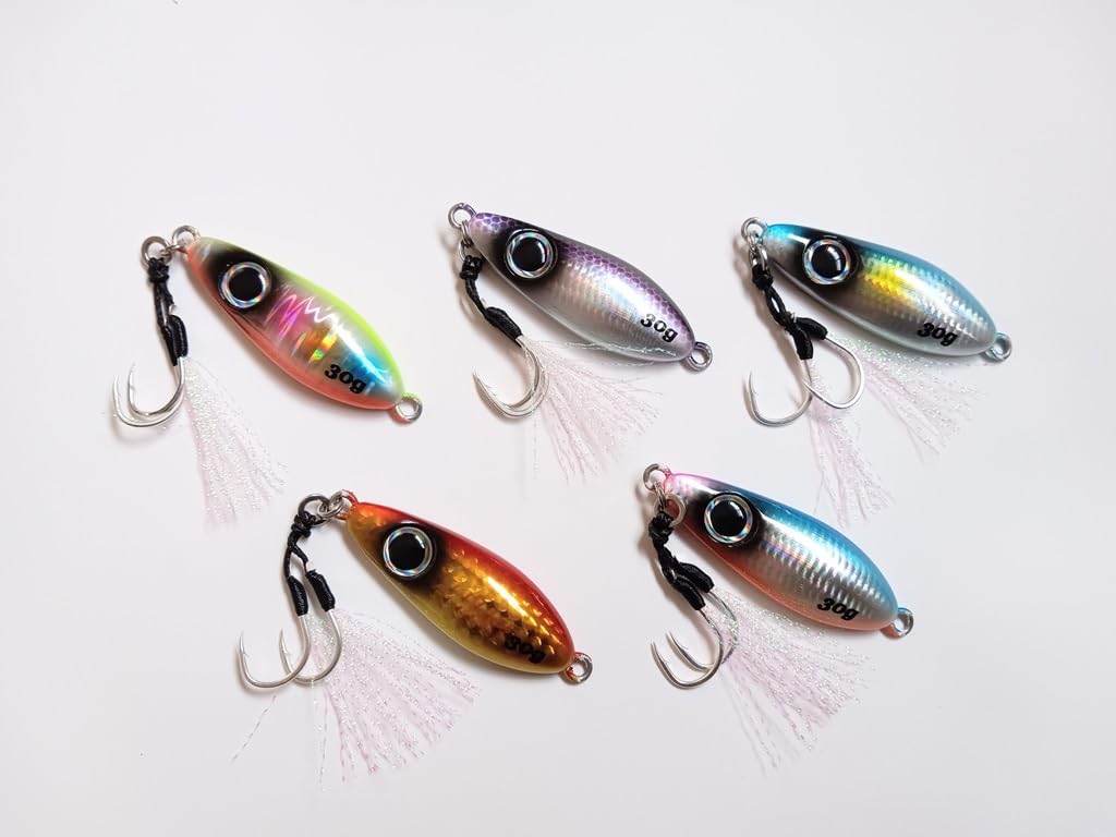 

Surf Jig Metal Jig with Super Long Horizontal for Long Spanish Sandy for and Yellowtail Set Spoon, 30g, Casting, Fall, Jigging, Casting, Bluefish,