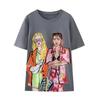 Sivatu Short Tshirt Womens Traf Sleeve Tee Tops Summer Y2k Streetwear Shirts Fashion Woman Blouse 2023 Summer T Shirt Female
