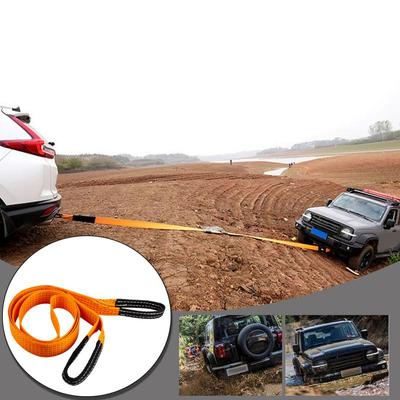 Tow Straps For Towing Cars Anti-Slip Multifunctional Tow Rope 3 Meters Car Accessories Thickened Tow Straps For Trailer Sedan