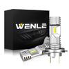 WENLE H7 LED Headlight, Compatible with New Car Inspections, Explosive Light, 14,000 Lm, 40