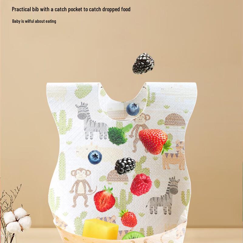 COOKSS Disposable Baby Bibs