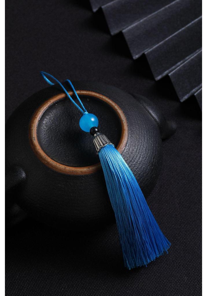 Exquisite Beaded Tassel Hanfu Bookmark & Sachet Pendant
