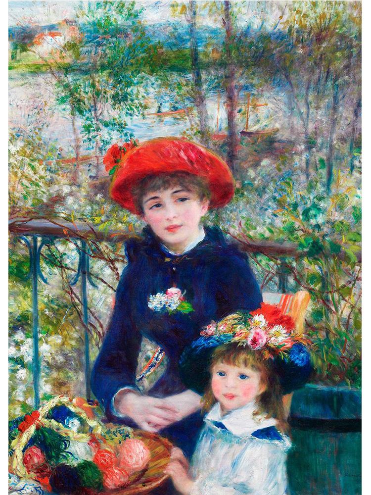 French Impressionist Auguste Renoir Artwork Poster Print Canvas Painting By the Seashore Wall Art For Gallery Home Room Decor