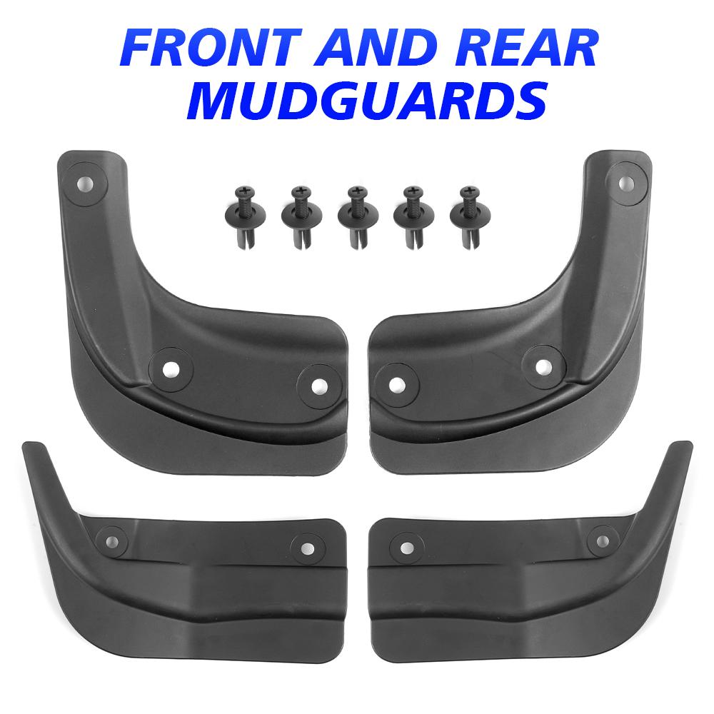 For Tesla Model 3 2025-2026 Front Door Rear Door Car Wheel Mud Flaps Splash Guards MudFlaps Front Rear Fender TPE Mudguards