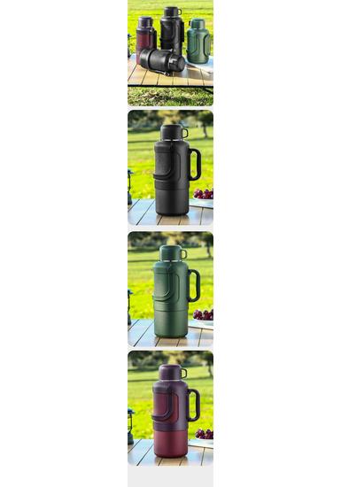 Extra Large Insulated 316 Stainless Steel Water Bottle for Home & Outdoor Use - Antibacterial & Durable