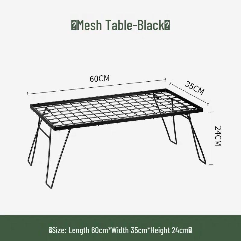 A1R Outdoor Folding Table & BBQ Storage Rack