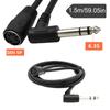 Quality Sound Transfer 6.35mm To MIDI Din 5Pin Cable 6.35mm To MIDI 5Pin DIN Cable For Amplifiers And Mixer