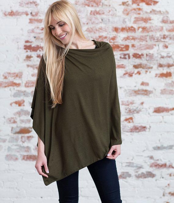 Modesty Stripe Nursing Shawl & Baby Car Cover - Anti-Exposure Scarf