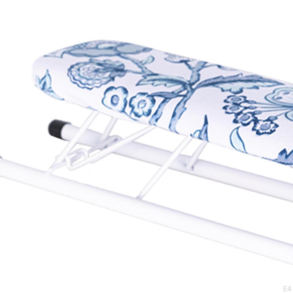 Foldable Ironing Board Portable Compact Stable Tabletop Space Saving