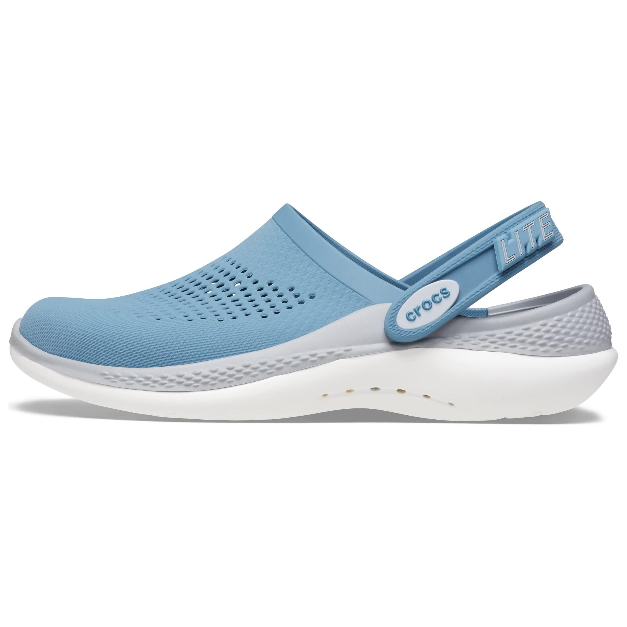 

Crocs Literide Удобные Универсальные Клоги Унисекс Клоги Синие 206708-4LC 36-37