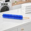 Energy Efficient Dust Brush Fan Cleaning Brush, Reusable Collector, Non-Detachable Bendable Design, Cobweb Remover Multifunctional Removal for Blinds